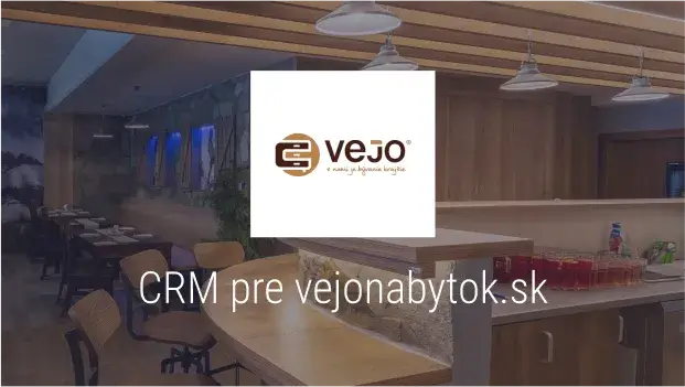 Systém VEJO na správu zákaziek, prehľad objednávok