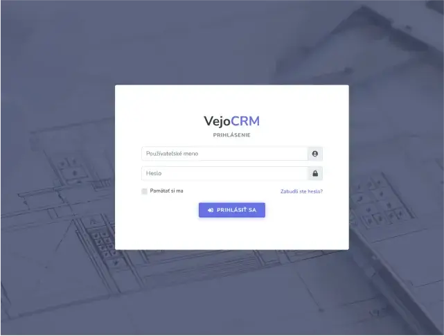 Admin rozhranie systému VEJO postavené na frameworku Laravel